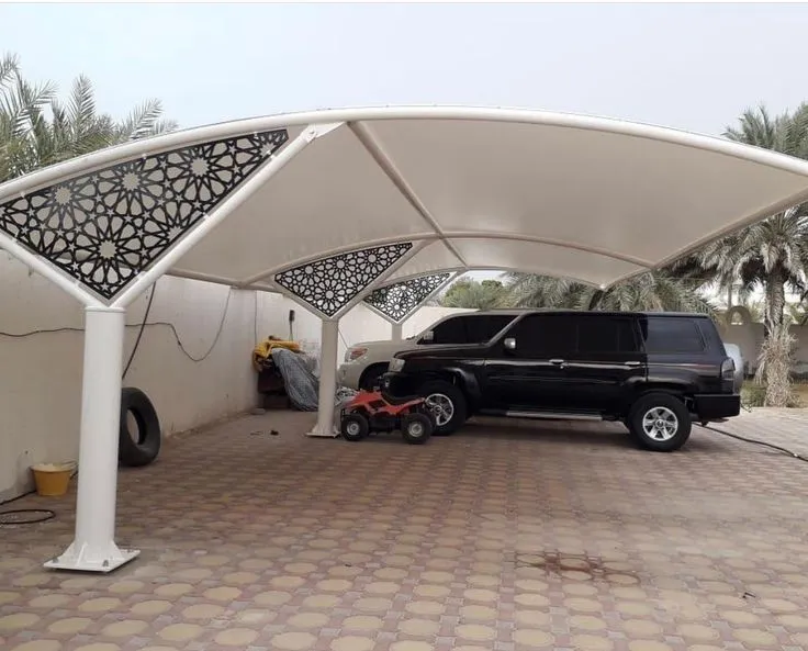 مظلات سيارات  الدمام | تركيب مظلات سيارات جاهزة ومتحركة